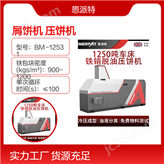 BM-12531金屬屑冷壓屑餅機
