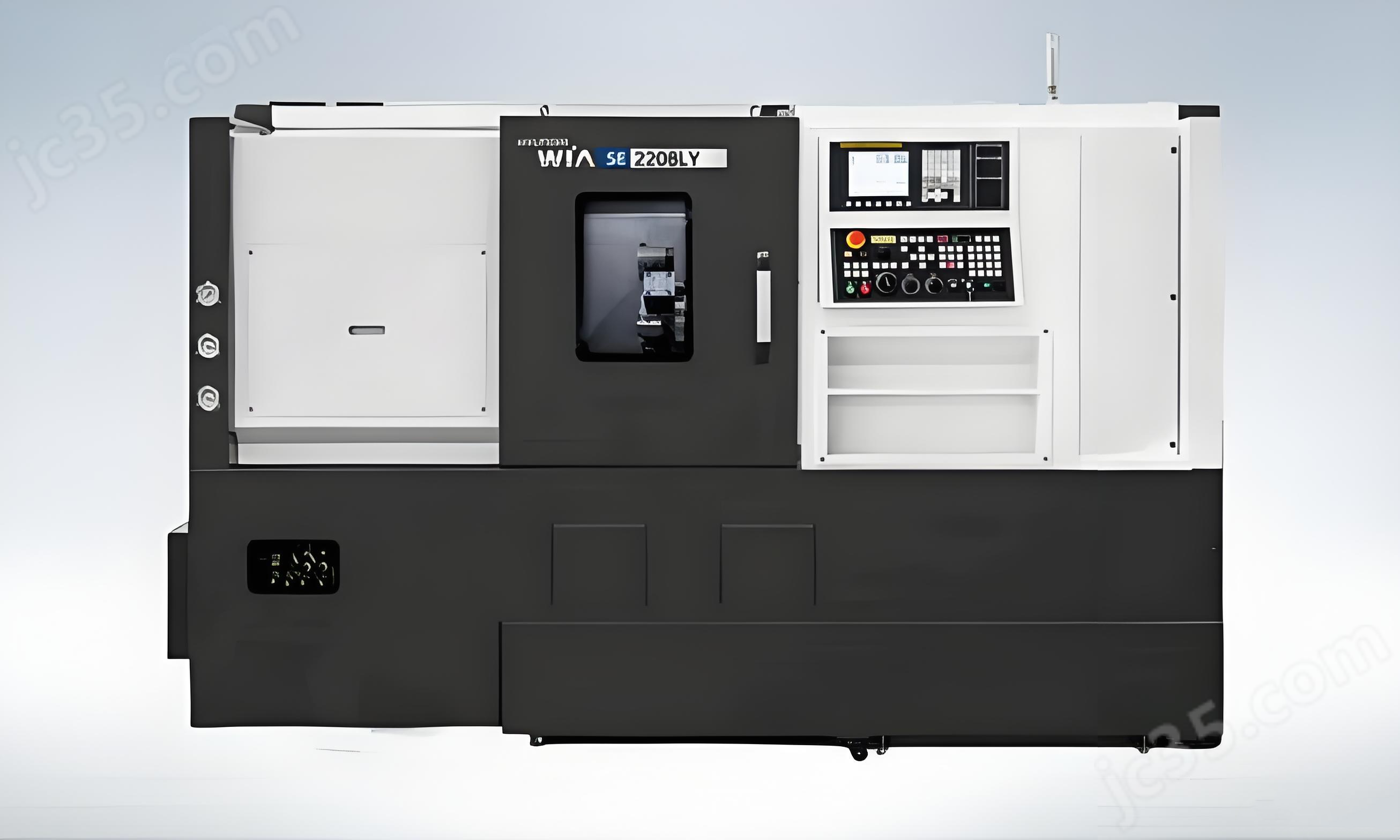 现代威亚车铣复合数控车床