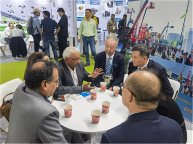 协会领导赴 bC India 2026展会现场考察交流