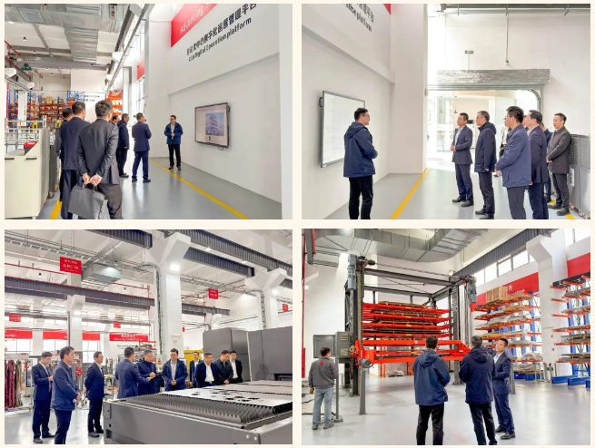 政企攜手共促高端裝備產(chǎn)業(yè)升級(jí)，廣東省和佛山市領(lǐng)導(dǎo)一行蒞臨百超中國(guó)總部考察交流